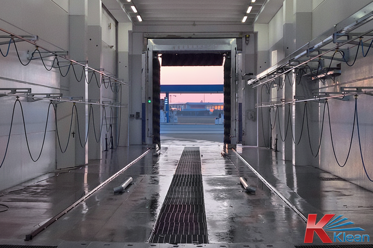 Tunel de spălare automat pentru vehicule comerciale – Teknoklean